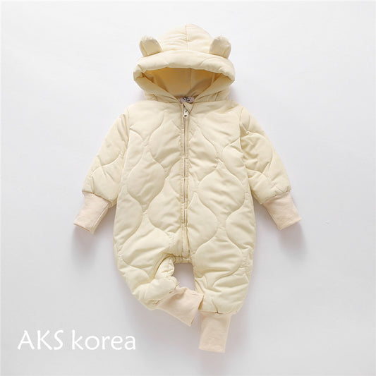 Baby Bear Hooded Onesie for Infants and Toddlers