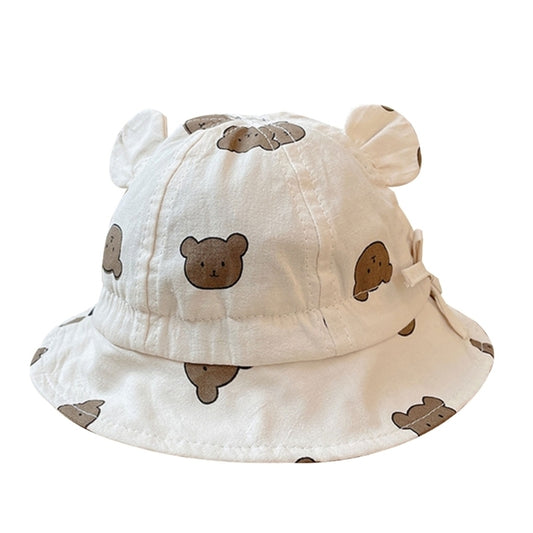 Cute Bear Baby Summer Sun Hat for Boys & Girls